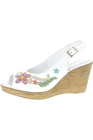 Andrea Conti Damen Sandalette Sandale mit Absatz, , 41 EU