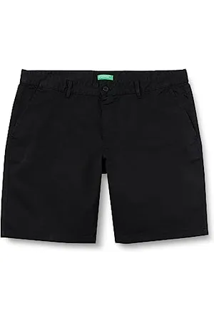 Benetton Herren Bermuda 4un459548 Shorts, Schwarz 42, 44