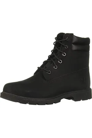 Timberland Damen Linden Woods WP 6 Inch Ankle Boot, Black Nubuck_1, 41.5 EU Weit