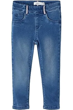NAME IT Baby - Mädchen Nmfsalli Slim Dnm 1380-to Noos Legging, , 86 EU
