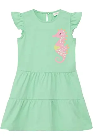 QS by s.Oliver Mädchen 2130591 Kleid mit Pailletten, , 98