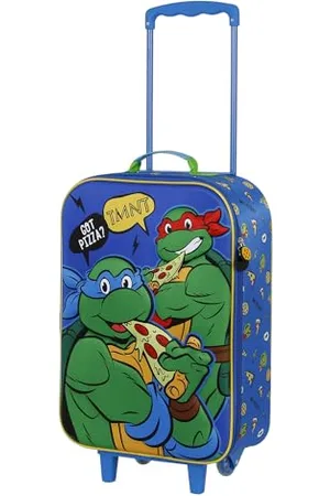KARACTERMANIA Ninja Turtles Mates-Soft 3D Trolley-Koffer, , 17 x 33 x 52 cm, Kapazität 26 L