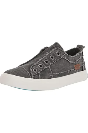 Blowfish Damen Play Sneaker, Graphit Smoked Canvas (473 g), 39.5 EU