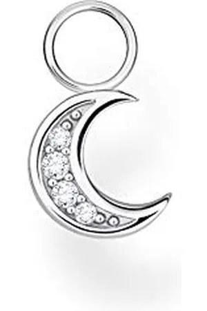 Thomas Sabo Einzel Ohrring Anhänger Mond silber 925 Sterling Silber EP003-051-14