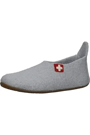 Living Kitzbühel Slipper Schweizer Kreuz Hausschuh, , 25 EU