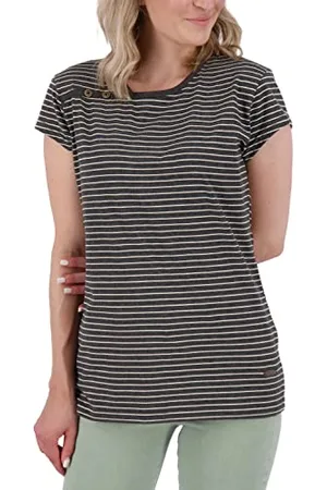 alife kickin ALIFE and Kickin JuliaAK Z Shirt – Damen T-Shirt – Bequemes Kurzarm Shirt für Alltag & Freizeit – Perfekt für Sommer & Übergangszeiten M