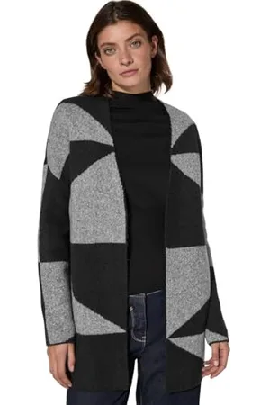 CECIL Damen B253893 TOS_Open AOP Cardigan, , S EU