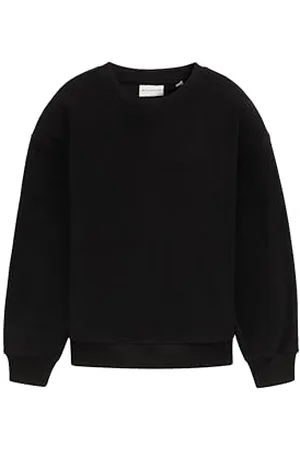 TOM TAILOR Jungen Kinder Oversize Sweatshirt aus Fleece mit Stickerei, , 152