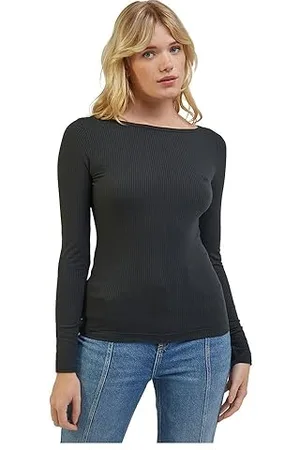 Lee Damen Ls Boat Neck Tee T-Shirt, , M EU