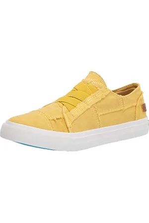 Blowfish Damen Marley Sneaker, Gewaschenes Bambus-Leinwand, 38.5 EU