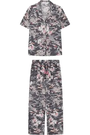 Women secret Damen Classic Cherry Blossom Pyjamas Pyjamaset, , XL