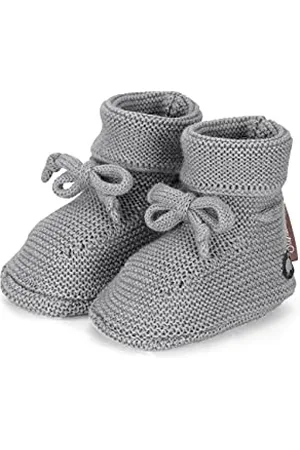 Sterntaler Baby-Mädchen Schleife Strick-Schuh, , 16 EU