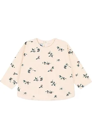 Petit Bateau Baby Mädchen Langarm-T-Shirt, , 12 Monate