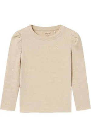 NAME IT Girl Oberteil mit Langen Ärmeln Jersey