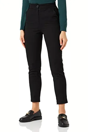 Naf-naf Damen Ella P1 Hose, Schwarz, 32