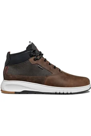 Geox Herren U AERANTIS 4X4 B ABX Ankle Boot, Brown/DK Coffee, 42 EU