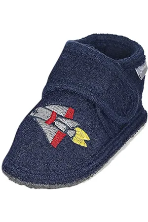 Sterntaler Baby-Jungen Flache Hausschuhe, , 18 EU