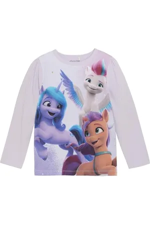 Minymo Mädchen Langärmliges T-Shirt mit My Little Pony-Aufdruck