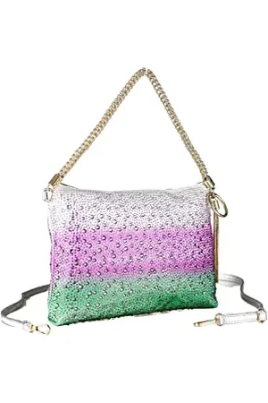 Alessandro Abendtasche Bling mit tausenden Strass Glitzersteinen 30cm x 21cm x 3cm
