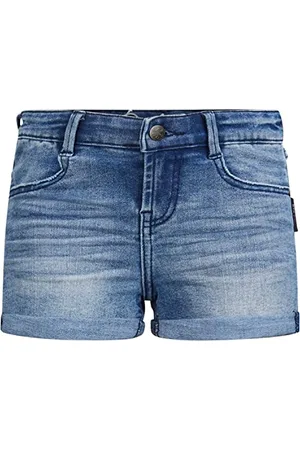Retour Retour Jeans Girls Jeans Shorts Tiarra Faded Blue in The Color