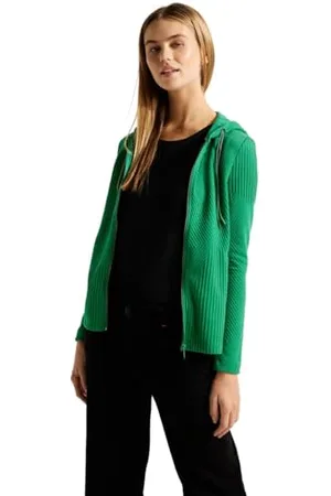 CECIL Damen B320663 Strickjacke Hoodie, , XL
