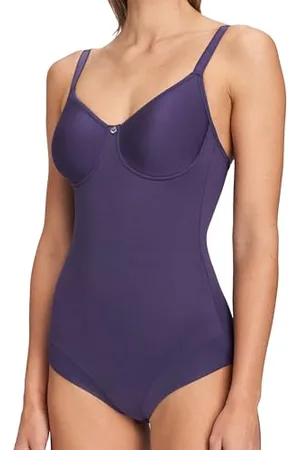 Susa Body mit Bügel Catania, Body Shapewear Damen aus atmungsaktivem Spacer Material, Softer Bodysuit mit Shaping Effekt, Formt Taille, Bauch & Po