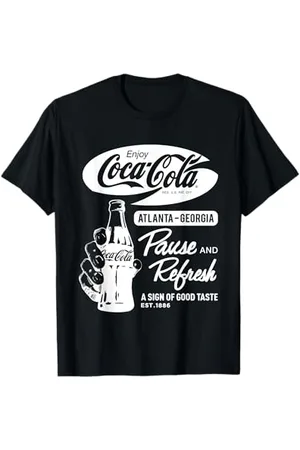 Coca-Cola Coca Cola: Pause und Erfrischung im Retro-Look T-Shirt