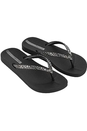 Ipanema Damen MESH VIII FEM Flipflop, Black/Dark Grey, 43 EU