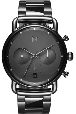 MVMT Chronograph Quarz Uhr für Herren mit Graues Edelstahlarmband - 28000270-D