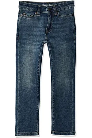 Amazon Jungen Stretchjeans, Schmale Passform, , 7 Jahre