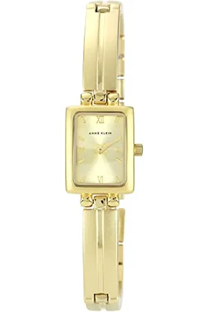 Anne Klein Goldfarbene Damenarmbanduhr, 10/5404CHGB
