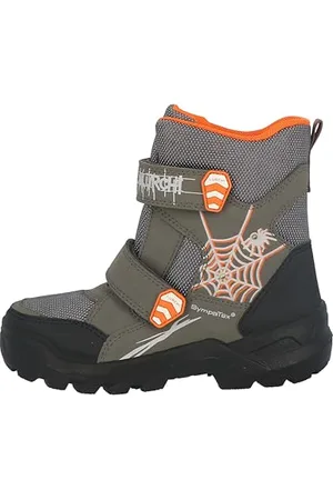 Lurchi 63L1033016 Schneestiefel, Black-orange, 28 EU Weit