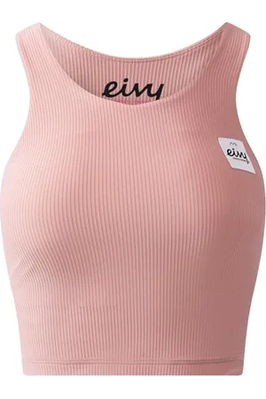 Eivy Damen Cover Up Rib Top Trägershirt/Cami Shirt, , Small