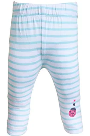 Salt & Pepper Baby-Mädchen Leggins Lucky Stripes Glitter Leggings, , 62