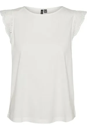 VERO MODA Damen VMEMILY SL Gathering JRS NOOS Top, , Large
