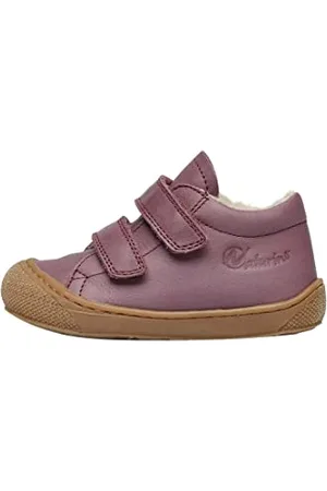 Naturino Cocoon VL-Lauflernschuhe aus Nappaleder mit Wollfutter Violett 18
