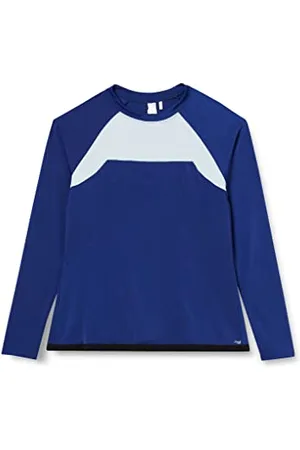 Sloggi Shore Damen Blue Acara RashGuard Shirt, , XL