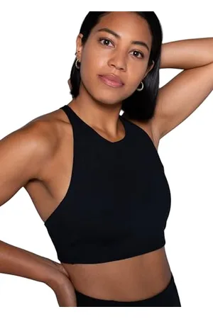 GIRLFRIEND COLLECTIVE Topanga Sport BH Damen mit Cross Back I Comfy BH Damen ohne Bügel in verschiedenen Größen und Farben I Sport BH Damen Starker Halt für jedes Alter