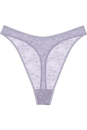 Triumph Damen Bright Spotlight High Leg String Briefs, , 38