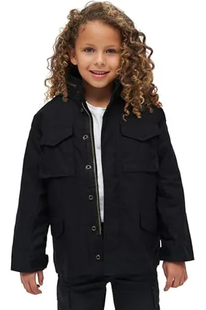 Brandit Kids M65 Classic Jacket, Farbe: black, Größe: 122/128