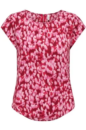 ONLY Damen Onlvic S/S AOP Top Noos Ptm, , 38
