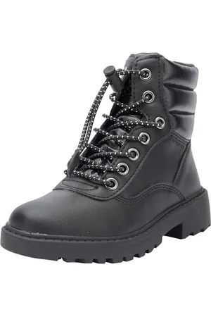 Geox J Casey Girl B ABX Ankle Boot, Black, 33 EU