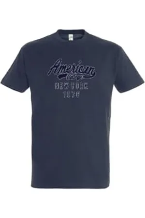American College Unisex Herren Damen Manner Frauen T-Shirt, , M