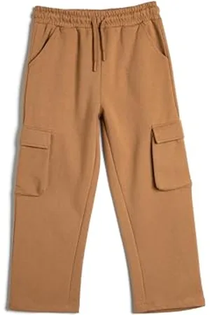 Koton Boys Basic Cargo Sweatpants Drawstring Soft Interior