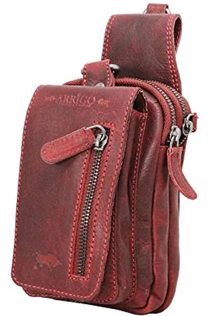 ARRIGO BELLO Unisex-Erwachsene Belt Bag Münzbörse