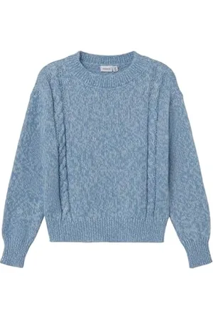NAME IT Mädchen NKFOTHEA LS Knit Pullover, , 122/128 cm