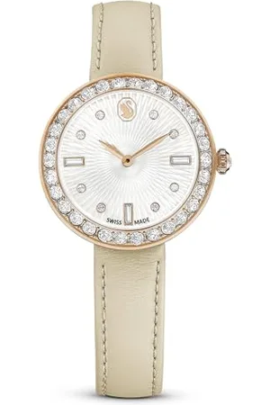 Swarovski Certa Uhr, Beige, One Size