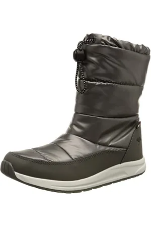 KangaROOS Damen K-WW Luna RTX Stiefel, Steel Grey/metallic, 37 EU