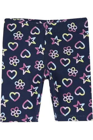 chicco Mädchen Leggings 3/4, mit modernen und trendigen Grafiken und bequemem elastischem Bund, aus Baumwolle, Kleidung für Mädchen, Entworfen in Italien