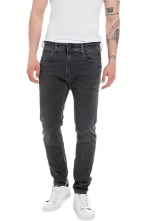 Replay Herren Jeans Johnfrus Skinny-Fit, (Grau), 32W / 34L